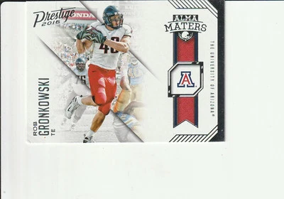 2016 Panini Prestige Alma Maters Rob Gronkowski Arizona Wildcats #15 - Image 1 of 4