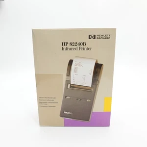 NEW Vintage HP 82240B Infrared Thermal Printer Hewlett Packard - Afbeelding 1 van 9
