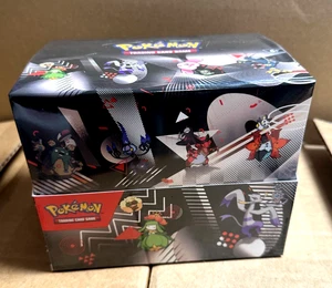 Pokemon Juego de Cartas Coleccionables Perno Negro Blanco Acampanado Mini Caja de Exhibición de Lata Unova SELLADA (x8 Latas) - Imagen 1 de 15