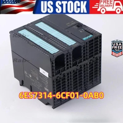 New Siemens 6ES7 314-6CF01-0AB0 6ES7314-6CF01-0AB0 SIMATIC S7-300 CPU 314C-2DP - Image 1 of 4