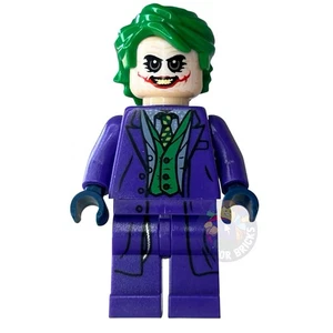 LEGO Batman The Joker Minifigure sh0133 Heath Ledger Dark Knight Tumbler 76023 - Picture 1 of 3