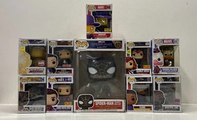 Assorted Bundle Lot of 10 Marvel Funko Pops - Image 1 of 4