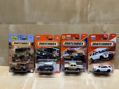 Matchbox Toyota Land Cruiser FJ40 Off Road Rally 17 Landcruiser 78 4Runner Lot - Image 1 of 4