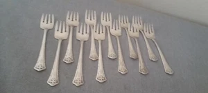 Wallace RW &S CARMEL Sterling Ramekin Forks SET OF 12 - Picture 1 of 5