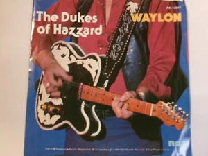 RCA 45-Waylon Jennings-Theme from the Dukes of Hazard-45 NM +PS - Picture 1 of 3