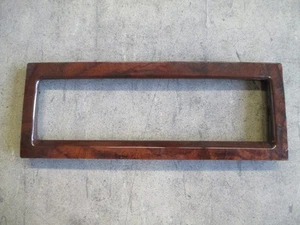 Dekorrahmen Climatronic Bedienteil VW Golf 4 Bora Passat 3B 3BG HOLZ 1J0907047F - Bild 1 von 1