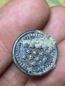 13 Star Button WW2 1944 Battlefield Relic 82nd Airborne Market Garden WWII USA - Imagen 1 de 4