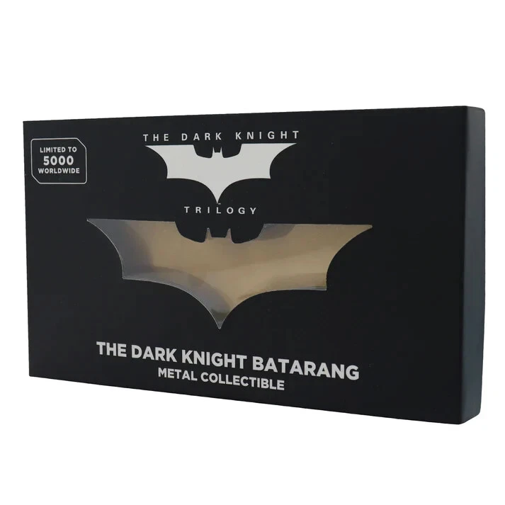DC Comics Batman Limited Edition The Dark Knight Replica Batarang RARE LE - Image 1 of 4