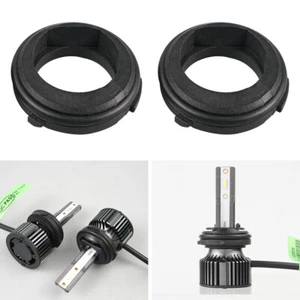 For Volvo H1 LED Light Adapters Headlight Bulbs Base Retainer Headlamp Holder 2x - Picture 1 of 6