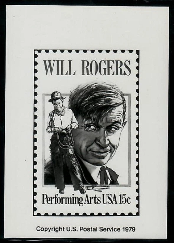 Ensayo fotográfico, USA Sc1801 actor Will Rogers (1879-1935), cine. Foto 1 de 1