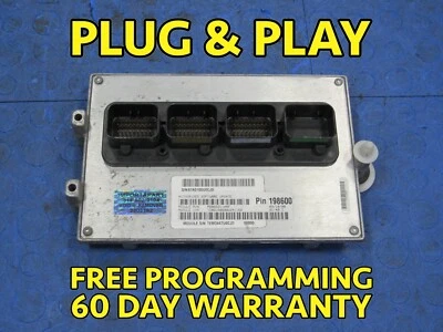 08 Dodge Nitro 4.0L ECU ECM PCM Engine Computer Control 68033110AF 110 PROG 3182 - Изображение 1 из 4