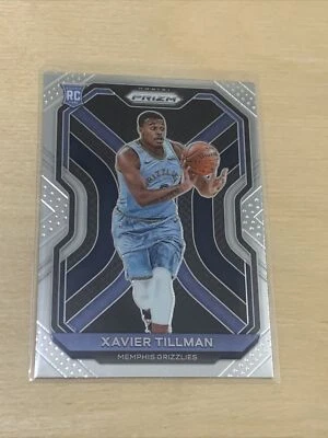 2020-21 Panini Prizm Basketball #299 Xavier Tillman Rookie RC Memphis Grizzlies - Image 1 of 2