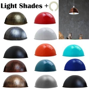 Moderno Retro Fácil Ajuste Colgante de Techo Sombra de Luz Brillo Pantalla de Metal Lámpara Cocina - Imagen 1 de 56
