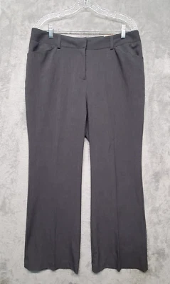Chicos Pants Womens 2 Gray Regular Magique The Ultimate Fit Trouser US M 12 - Image 1 of 4