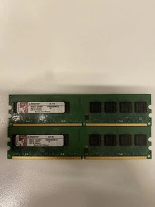 Kingston 2GB (2 x 1GB) PC2-6400 (DDR2-800) Memory - Picture 1 of 1