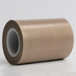 4" x33ft Teflon Tape PTFE 180um Thicker 662℉ Adhesive High-Temp Fiberglass US - Picture 1 of 6