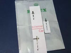 Rolex genuine NOS ss DateJust luminova hands set cal 2230 2235 mid size models - Picture 1 of 5