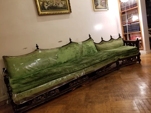 50 Year Old Antique Sofa Cover