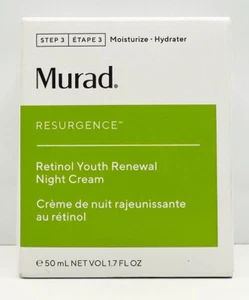 Murad Retinol Jugend Erneuerung Nachtcreme 1,7oz/50mL Neu im Karton T3J1 - Bild 1 von 1