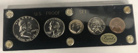 1954 US Proof Set #12 Cover