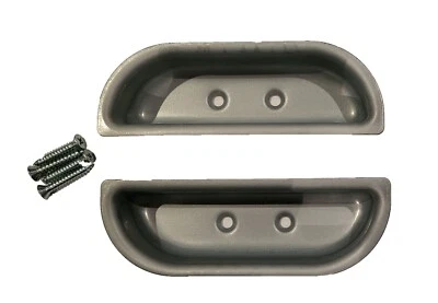 Металлическая дверная панель подлокотники чашки подходят для Ford F100 F150 F250 F350 Bronco 1973 - 1979 годов выпуска - Изображение 1 из 2