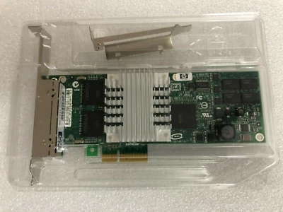 435508-B21 436431-001 HP NC364T Quad Port Gigabit PCI-E Ethernet Adapter - Image 1 of 2