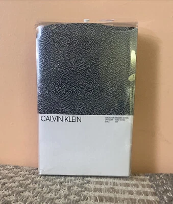 Calvin Klein Home Cotton/Modal Ray Pillow Shams Cover Pair King Black @ - Image 1 of 3