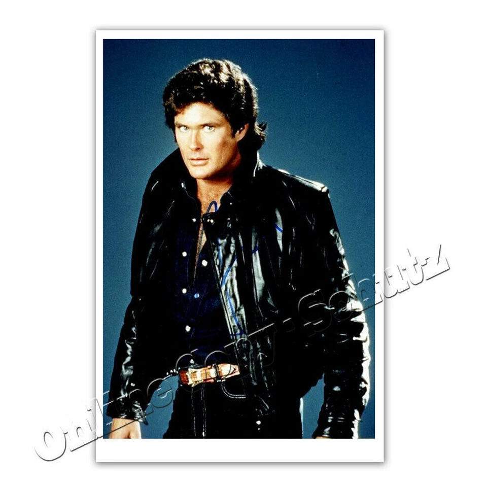 David Hasselhoff als Michael Knight in Knight Rider | Autogrammfoto   - Bild 1 von 1