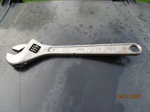 Vintage Craftsman 12” Inch  Adjustable Wrench Made In USA