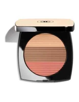 CHANEL LES BEIGES Glow Sun Kiss Powder Bronzer Blush Highlighter LIGHT CORAL 15G - Image 1 of 3