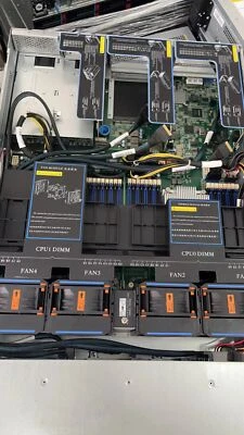 GOOXI dual server SR201-D12R/- NV+2xAMD EPYC 7402 combination No RAM / Disk-// - Image 1 of 4
