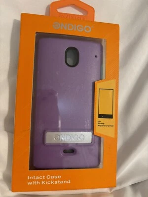 Purple Sharp Aquos Crystal Indigo Case With Kickstand  - Image 1 of 2