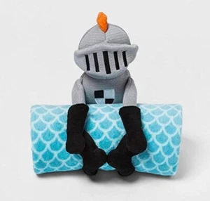 Manta de felpa y compañero de punto de caballero Pillowfort Se - Imagen 1 de 2