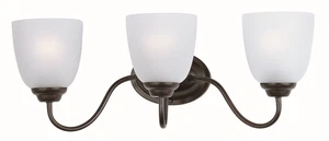 Used Maxim Lighting 10073FTOI Stefan-3 Light Contemporary Bath Vanity in - Picture 1 of 2