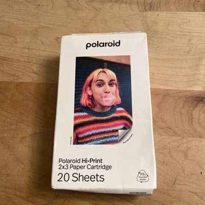 Polaroid - Hi·Print 2x3 Paper Cartridge - 20 Sheets - Image 1 of 4