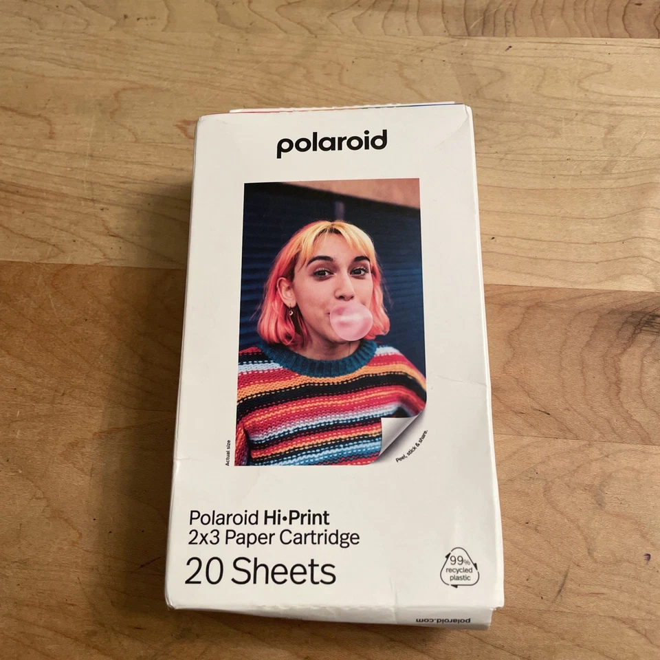 Polaroid - Hi·Print 2x3 Paper Cartridge - 20 Sheets - Image 1 of 4