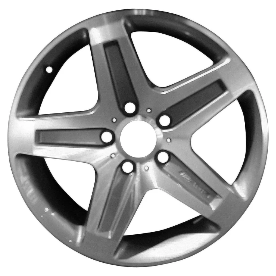 85069 Reconditioned 19X9.5 Alloy Wheel Medium Charcoal Painted w/Machined - Image 1 of 1