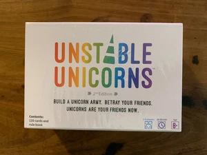 Unstable Unicorns Card Game *Sealed In Box* Plastic Wrap, Never OPENED* - Picture 1 of 8