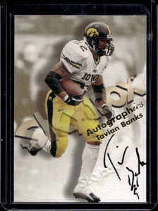1998 Skybox Premium Tavian Banks Autographics Rookie RC #NNO Jaguars - Picture 1 of 2