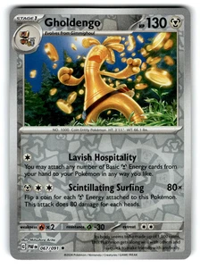 Pokemon Gholdengo #67/91 2024 - Imagen 1 de 2