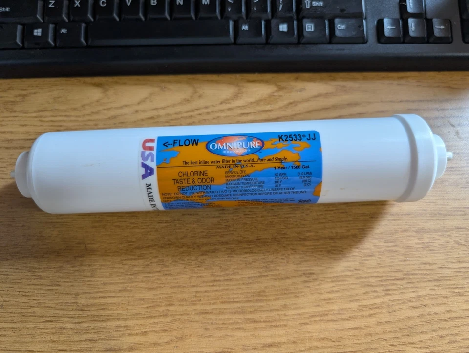 OMNIPURE ( K2533-JJ) GAC Inline Water Filter - Image 1 of 1