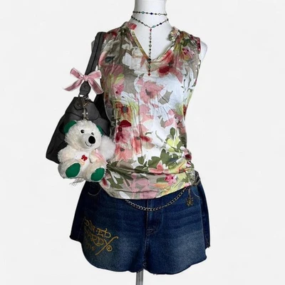 Top floral marca Trial para mujer pequeño S Foto 1 de 4