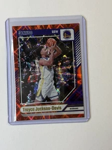 2024-25 PANINI~DONRUSS BASKETBALL~Trayce Jackson-Davis~Holo Red Laser~Warriors~ - Bild 1 von 2