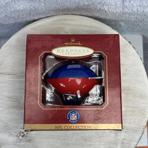 1997 Hallmark Keepsake Christmas Ornament NFL Football New York Giants Blimp - Bild 1 von 5