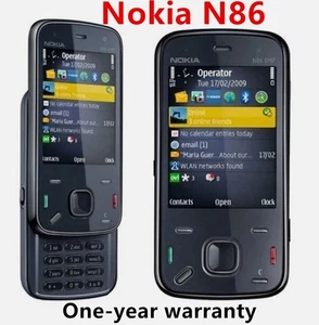 Original Nokia N86 White Unlocked GSM 3G Mobile Phone WIFI 8MP 8GB Cellphone - Picture 1 of 14