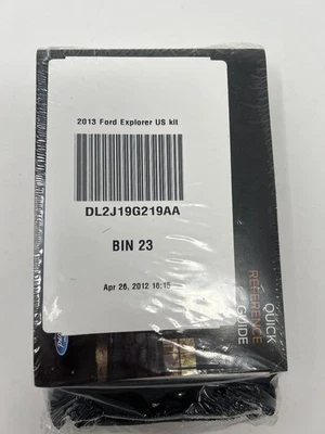 2013 Explorer Ford Owner's Manual Owners Manual SEALED OEM Complete Set - Image 1 of 4