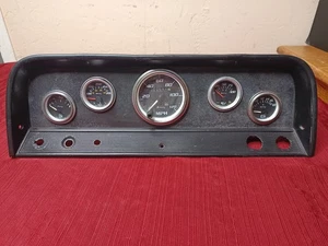 1960-1963 Chevrolet Chevy Truck C10 Gauge Cluster Instrument Panel & Equus Gauge - Bild 1 von 21