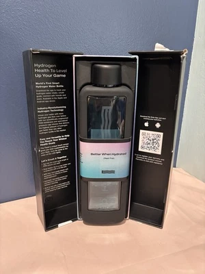 Echo Flask Hydrogen Water Bottle SPE/PEM 5.0 - 8.0 PPM w/Cable Open Box - Image 1 of 4