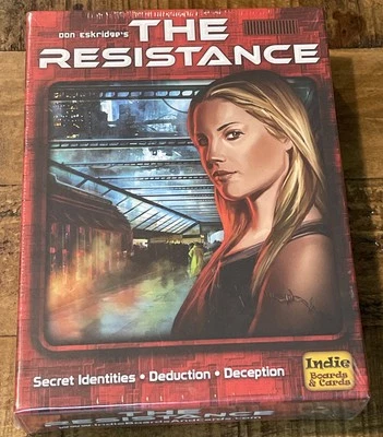 The Resistance Deduction Game Indie Boards & Cards Eskridge 2012 - New - Image 1 of 3