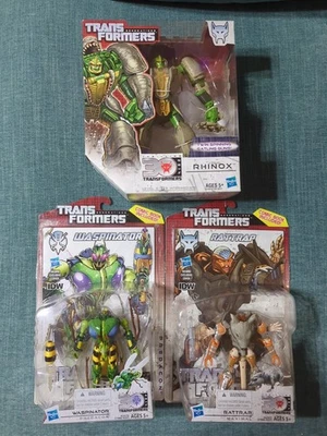 Transformers Thrilling 30 RHINOX, WASPINATOR, and RATTRAP - Image 1 of 4